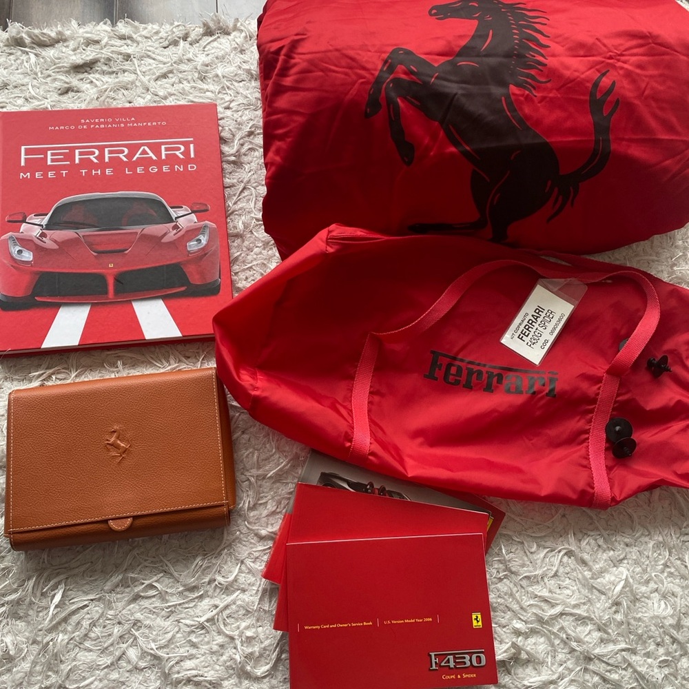Original Ferrari F430 / F430 Spider Owner’s Literature Set (Model Year 2006)